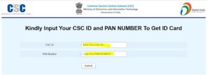 hdfc bc id card download