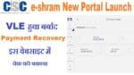 csc vle eshram payment recovery 2023