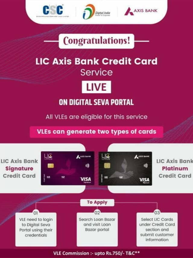 Lic Axis Bank Credit Apply
